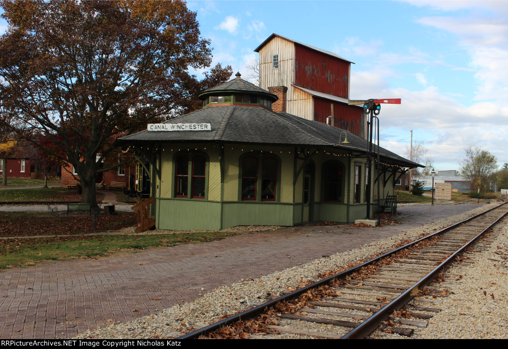 Canal Winchester Columbus, Hocking Valley and Toledo Railway Depot 